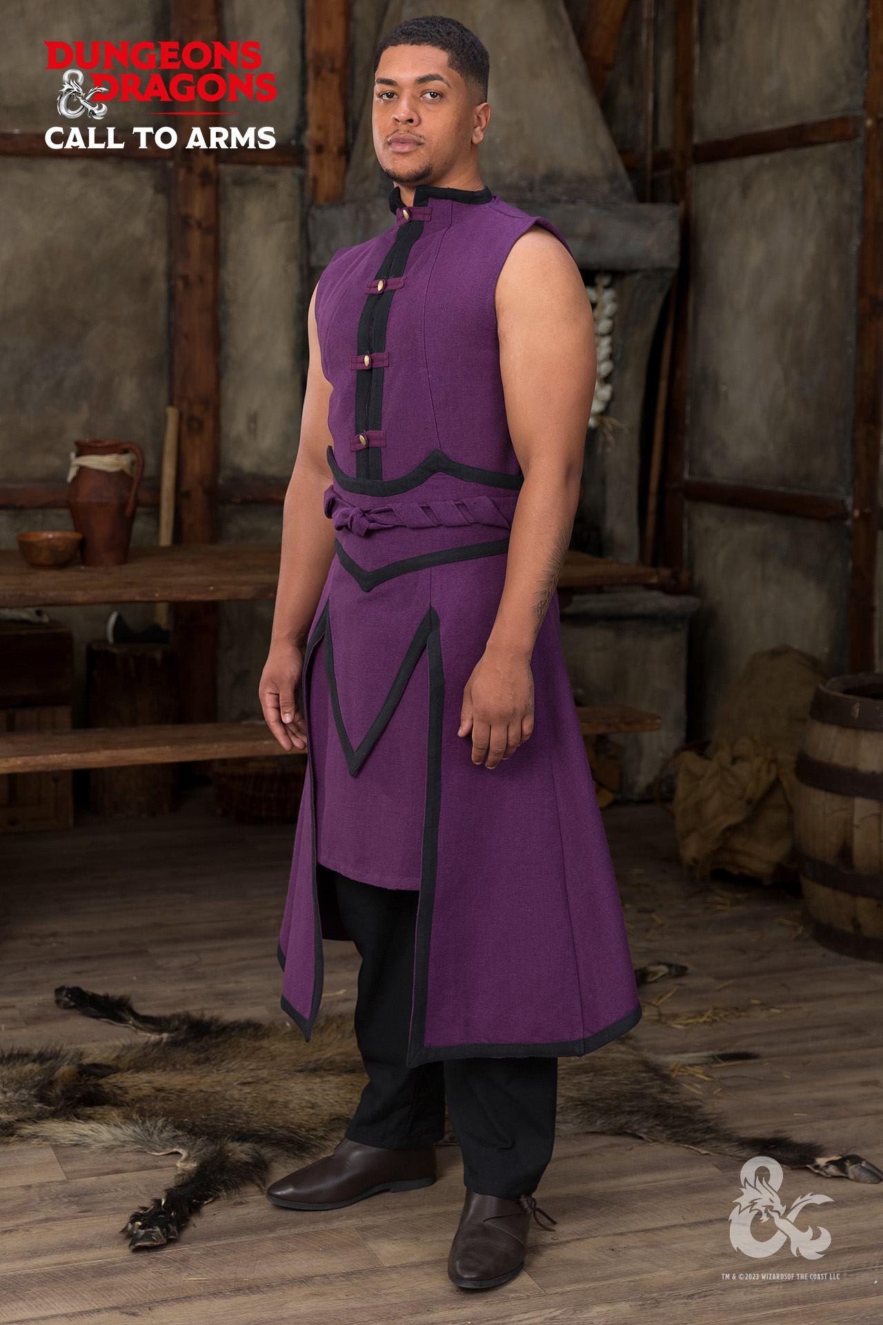Dungeons & Dragons Sorcerer Battle Skirt Purple/Black - Which Mark