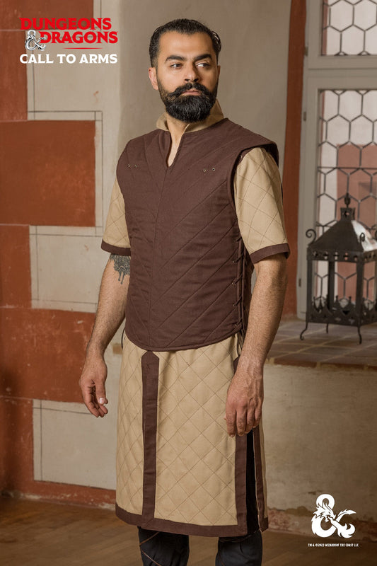Dungeons & Dragons Fighter Vest Brown - Which Mark