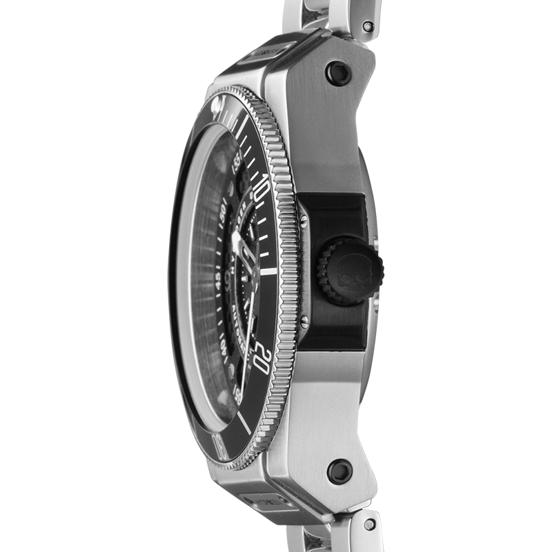 Sportivo Silver Black Bracelet - Which Mark