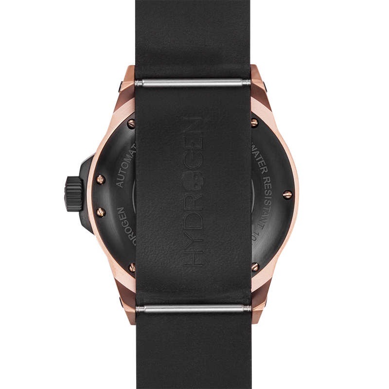 Vento Black Rose Gold Leather - Which Mark