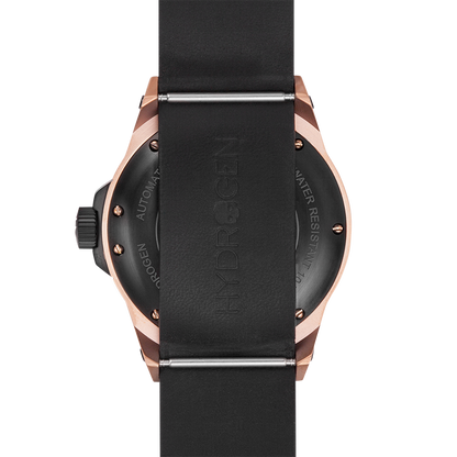 Vento Black Rose Gold Leather - Which Mark