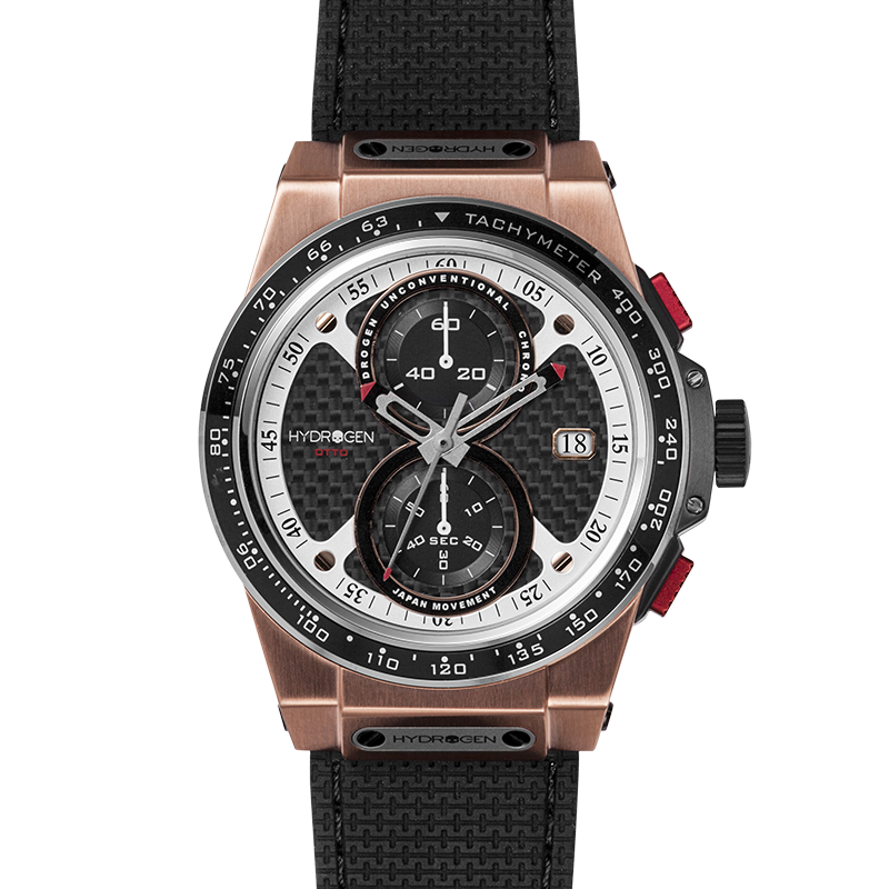 Otto Chrono Black Rose Gold - Which Mark