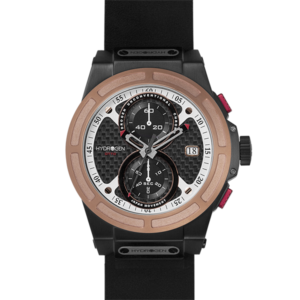 Otto Chrono Black Rose Gold Nato - Which Mark