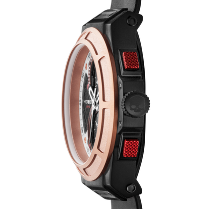 Otto Chrono Black Rose Gold Nato - Which Mark