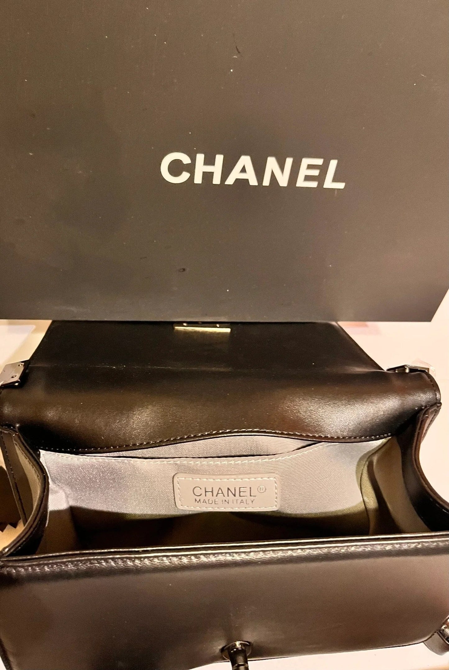 Luxury Chevron Quilted Flap Bag - Which Mark