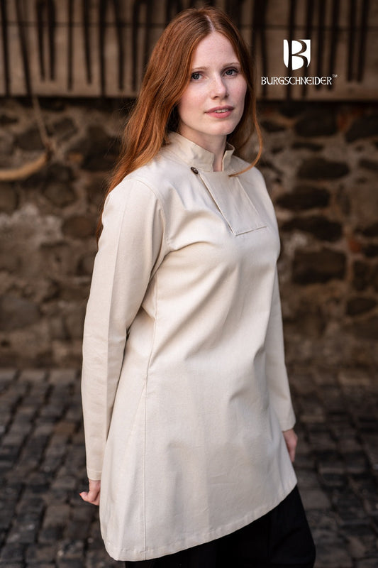 Skjoldehamn Tunic Lennja Natural - Which Mark