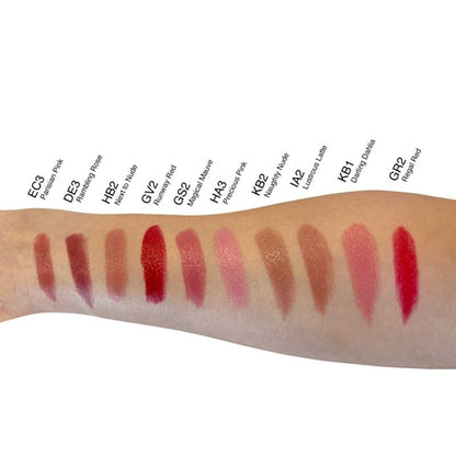 Luxury Cream Lipstick - Runway Red - GV2 | Vegan, Paraben Free, - Which Mark