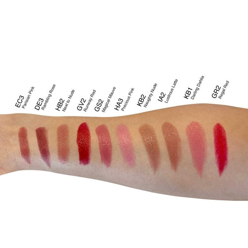 Luxury Cream Lipstick - Runway Red - GV2 | Vegan, Paraben Free, - Which Mark
