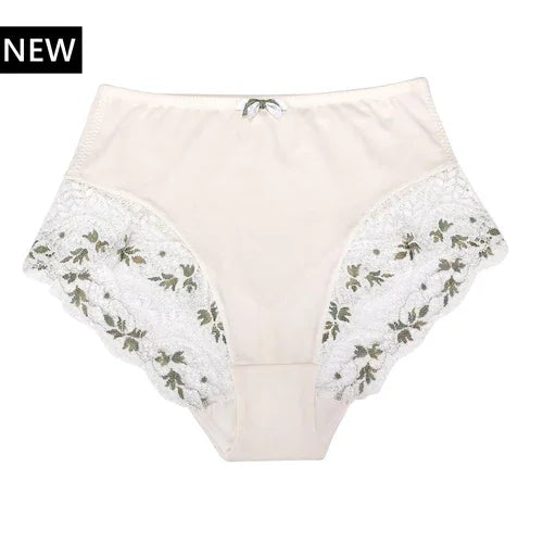 Nova - High Waisted Silk & Organic Cotton Full Brief - Which Mark