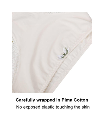 Nova - High Waisted Silk & Organic Cotton Full Brief - Which Mark