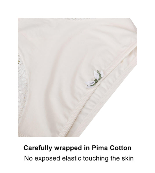 Nova - High Waisted Silk & Organic Cotton Full Brief - Which Mark