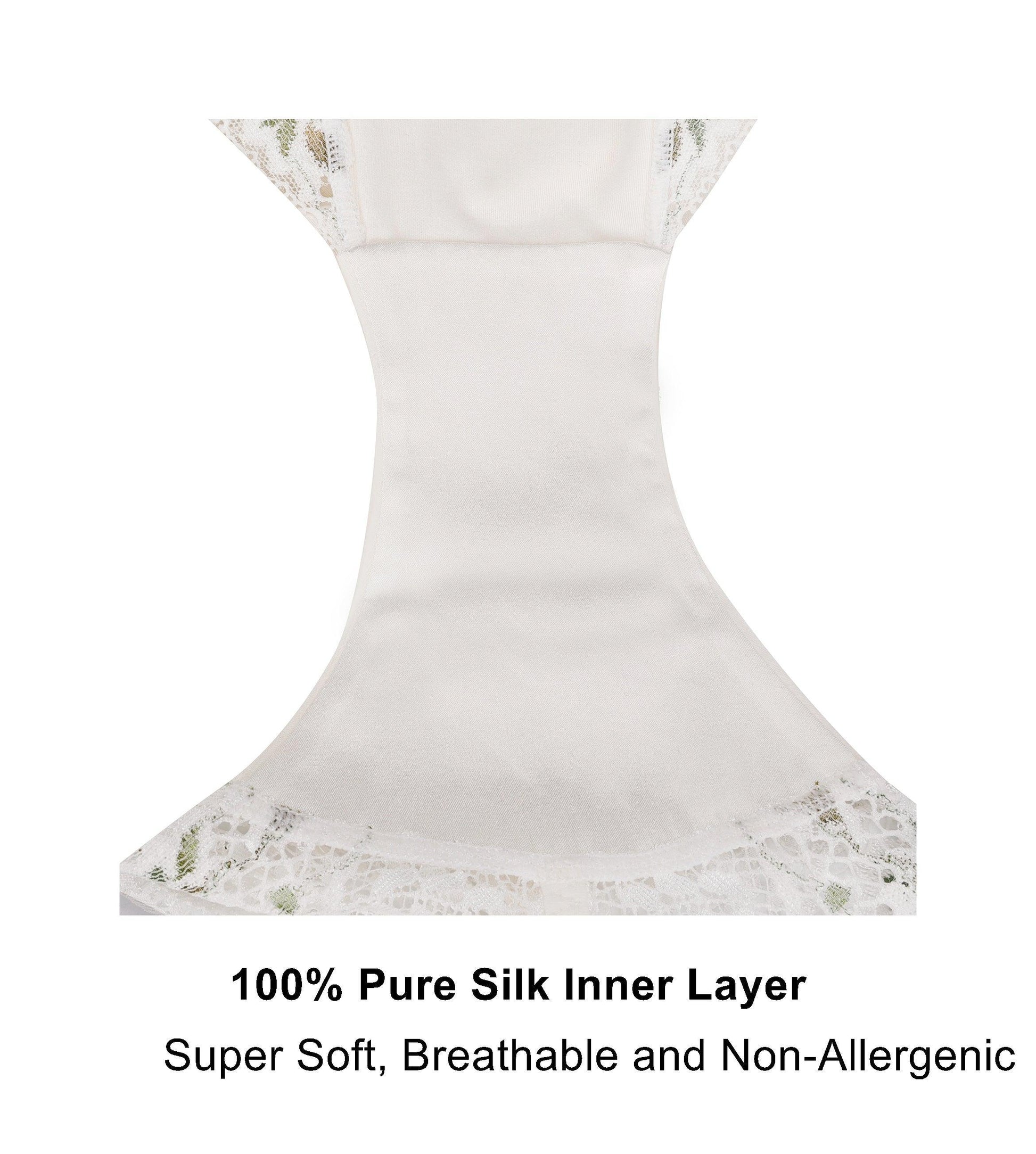 Nova - High Waisted Silk & Organic Cotton Full Brief - Which Mark