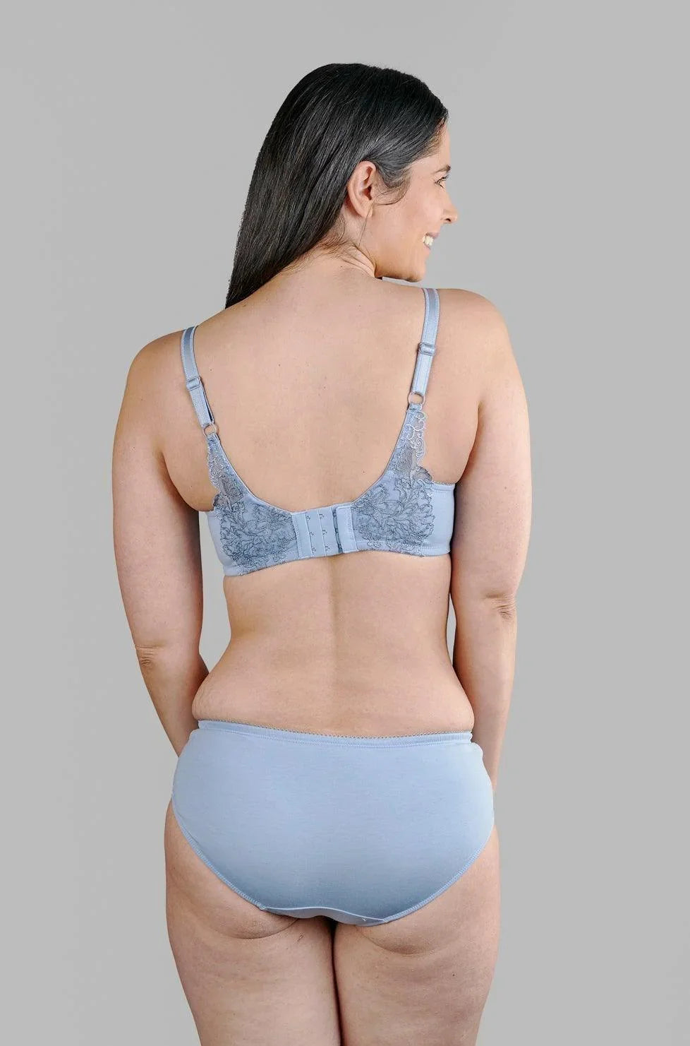 Ashley Embroidery Silk & Organic Cotton Supportive Bra - Which Mark