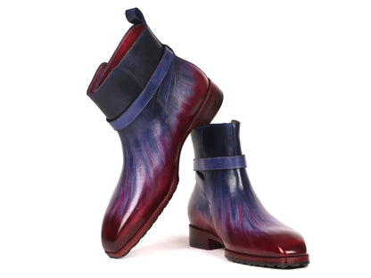 Paul Parkman Men's Multicolor Patina Jodhpur Boots (955MIX32) - Which Mark