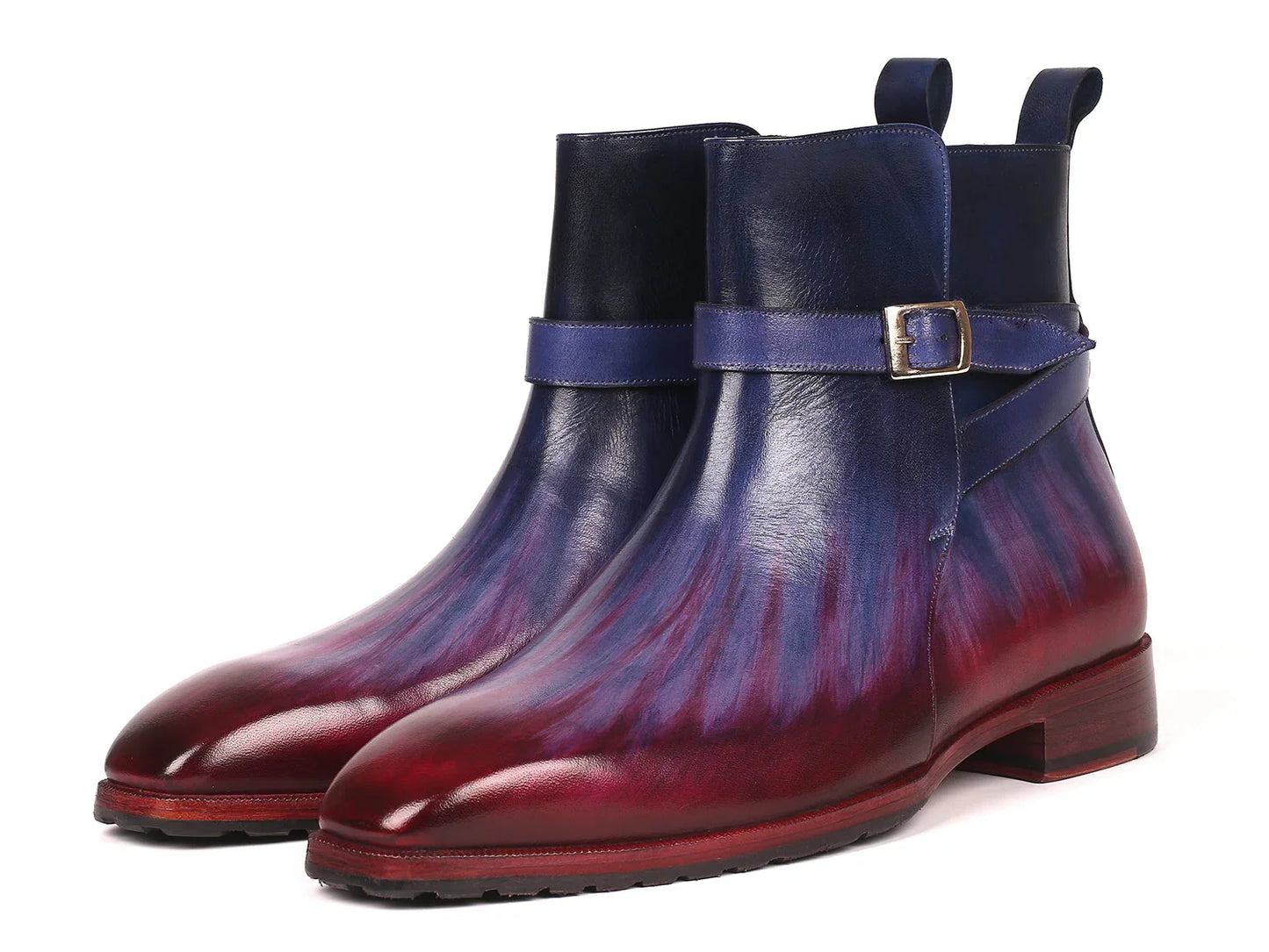 Paul Parkman Men's Multicolor Patina Jodhpur Boots (955MIX32) - Which Mark