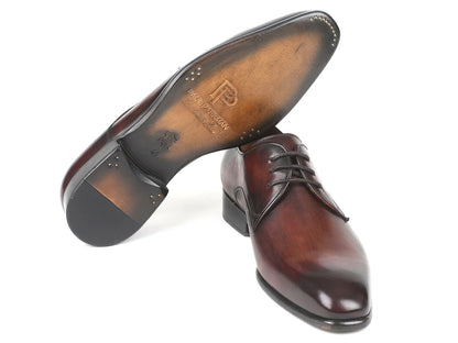Paul Parkman Antique Brown Derby Shoes (ID#696AT51) - Which Mark