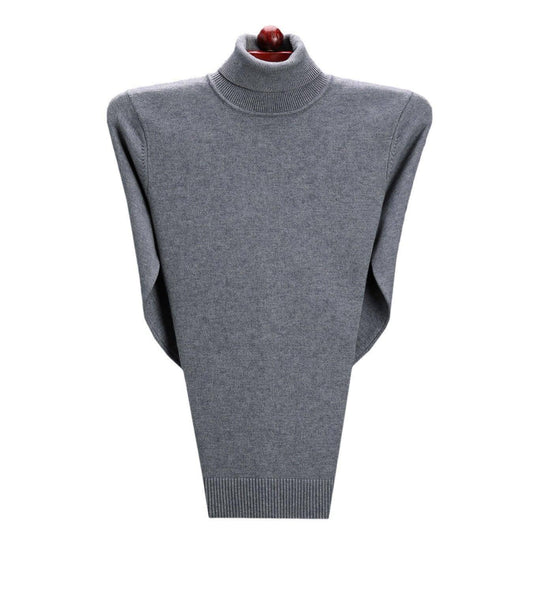 Cashmere Sweater High Neck Thickened Young And Middle-aged Men - Which Mark