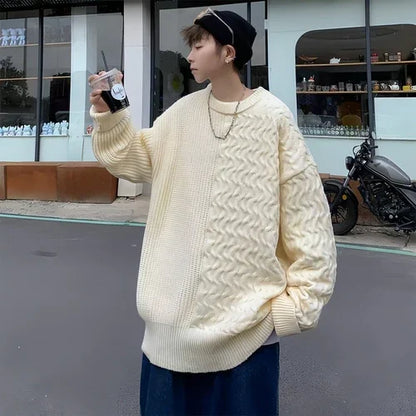 Long Sleeve Sweater Knitwear For Men - Which Mark