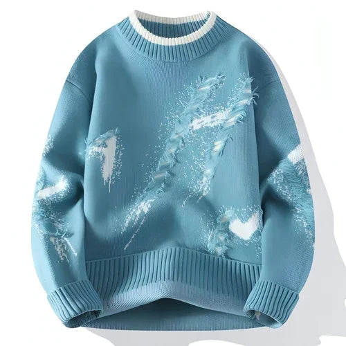 Men's Thickened Thermal Knitting Sweater - Which Mark