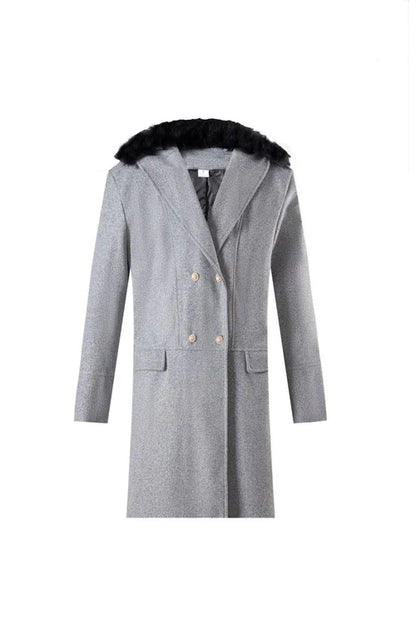 Casual Woolen Men's Trench Coat Men - Which Mark