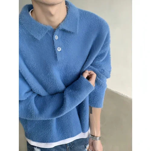 Skin-friendly Mohair Pullover Sweater - Which Mark