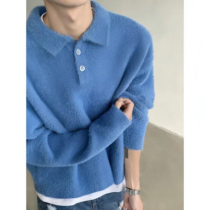 Skin-friendly Mohair Pullover Sweater - Which Mark
