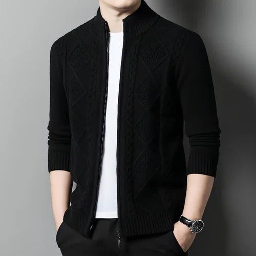 NordZip™ – Half-Turtleneck Zipper Jacket for Men - Which Mark