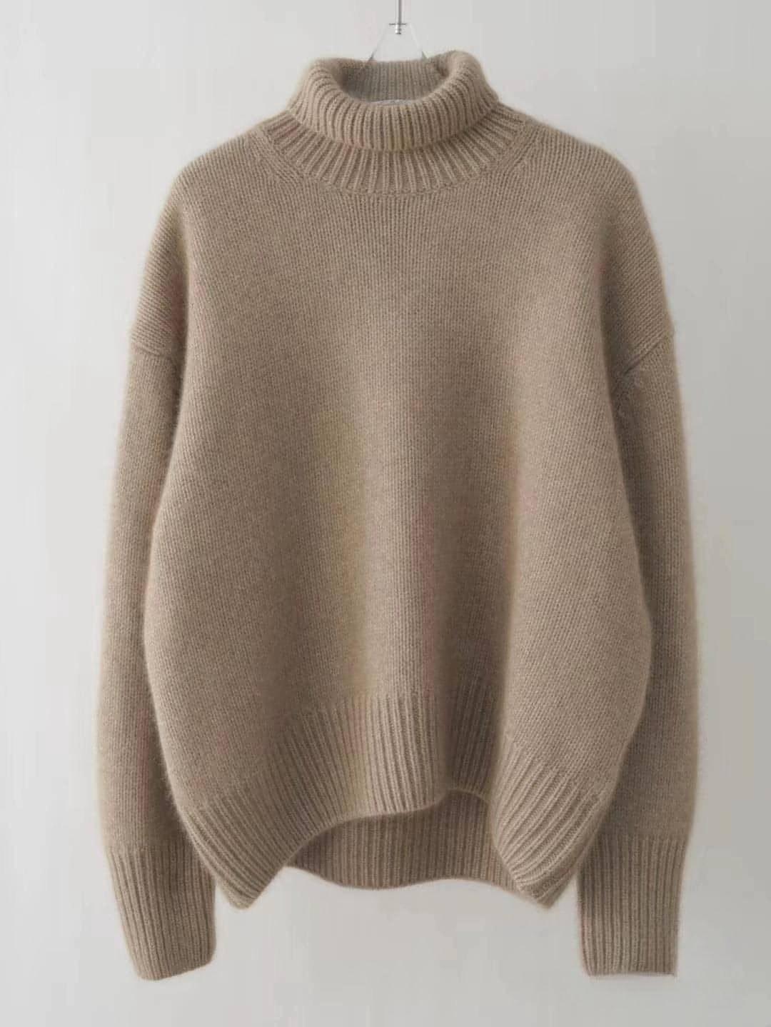 Women's All-match Knitted Pullover Sweater - Which Mark