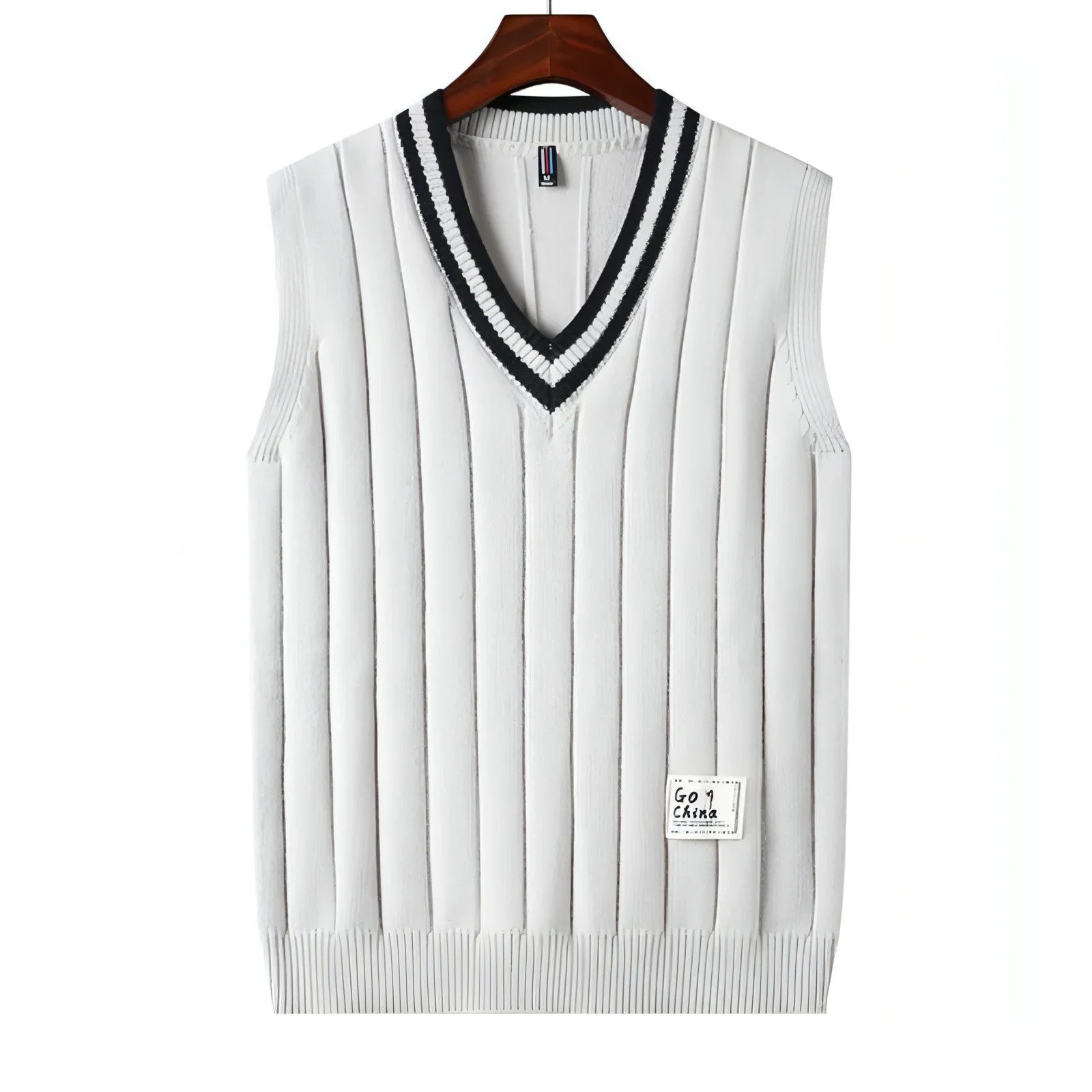 Vest Men's Sleeveless Thermal Sweater - Which Mark