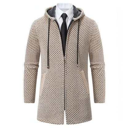 A.1 Men's Solid Color Cardigan Sweater - Which Mark