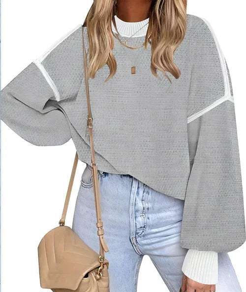 A.1 Women Loose Casual Sweater - Which Mark