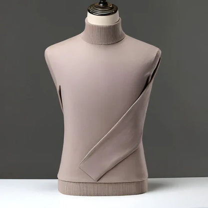 Cashmere Sweater High Neck Thickened Young And Middle-aged Men - Which Mark