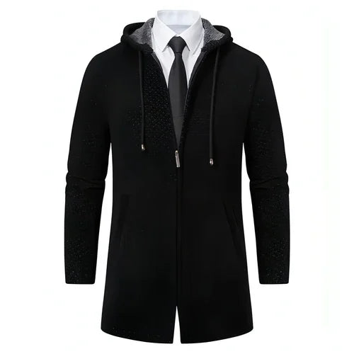 A.1 Men's Solid Color Cardigan Sweater - Which Mark