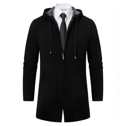A.1 Men's Solid Color Cardigan Sweater - Which Mark