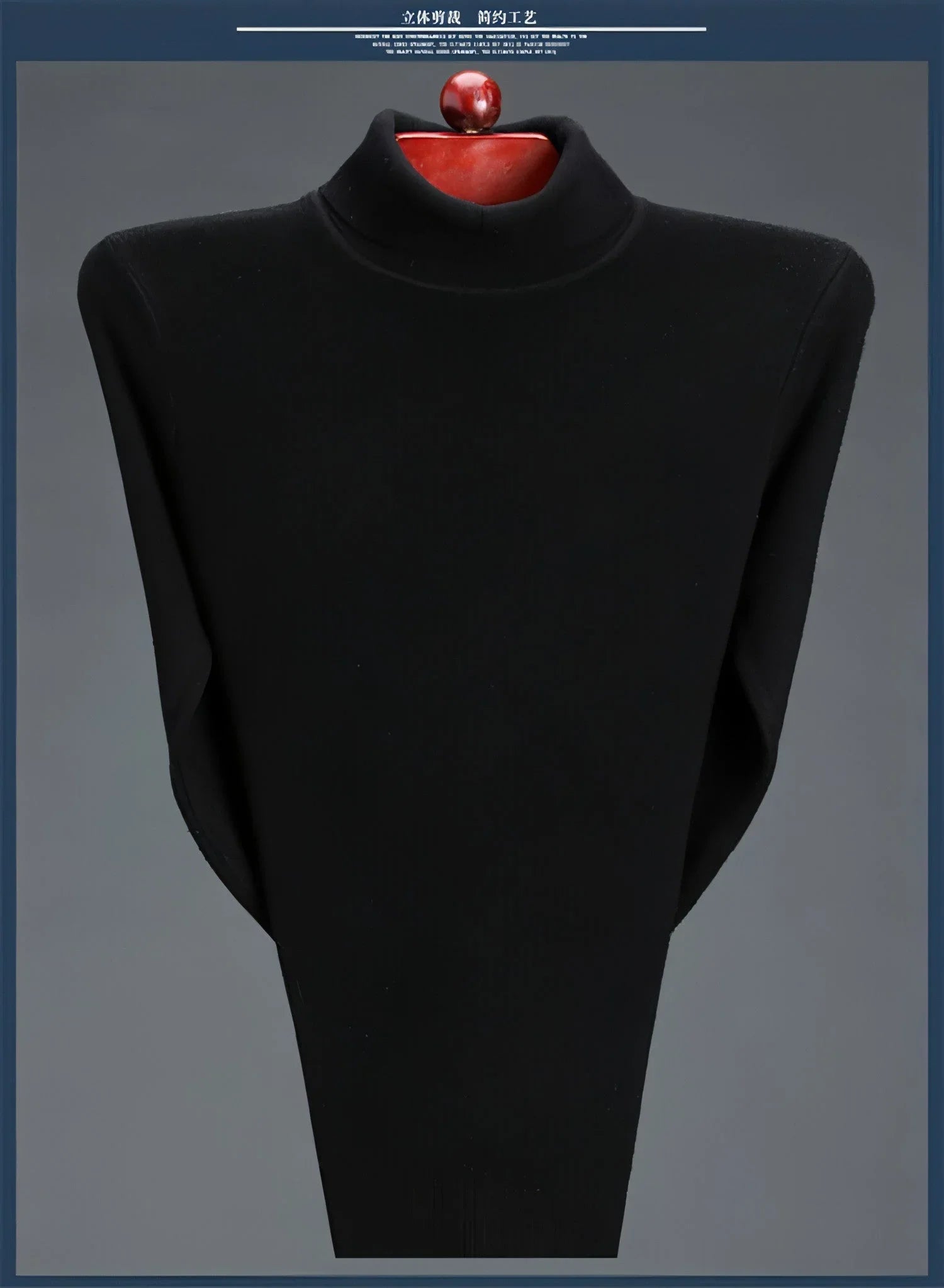 Cashmere Sweater High Neck Thickened Young And Middle-aged Men - Which Mark