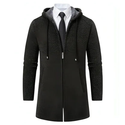 A.1 Men's Solid Color Cardigan Sweater - Which Mark