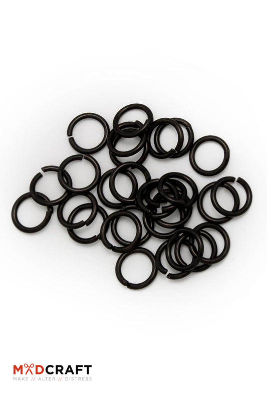 Chain Rings Black Stainless Steel - Which Mark