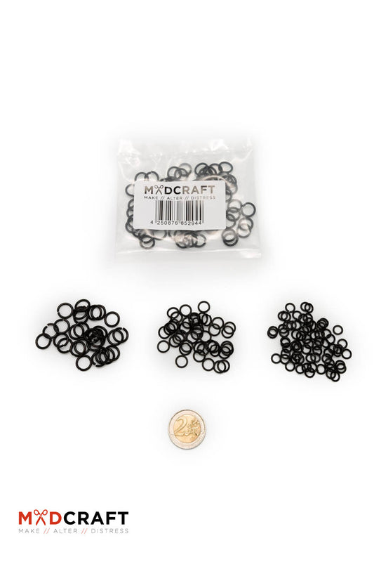 Chain Rings Black Stainless Steel - Which Mark
