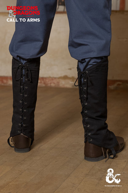 Dungeons & Dragons Rogue Gaiters Black - Which Mark
