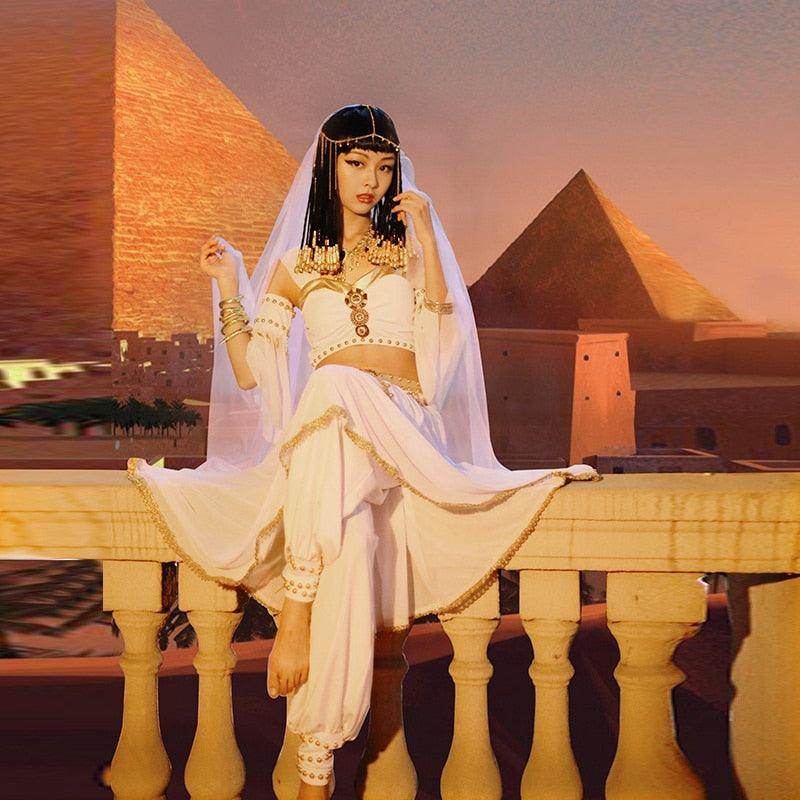 Belly Dance Carnival Egyptian Princess Costume Greek Goddess Outfit - Which Mark