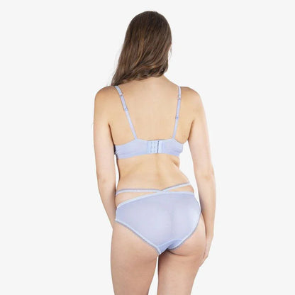 Serenity - Lace Organic Cotton & Silk Bralette - Which Mark