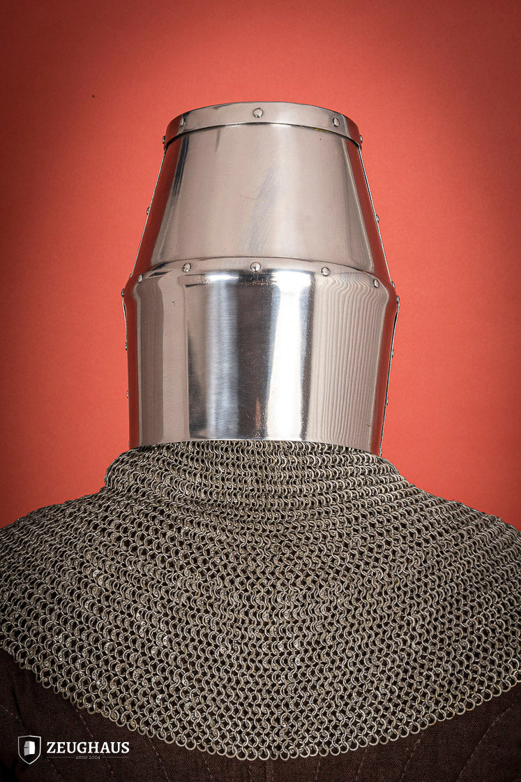 Crusader Great Helmet 1,6mm with Brass - Which Mark
