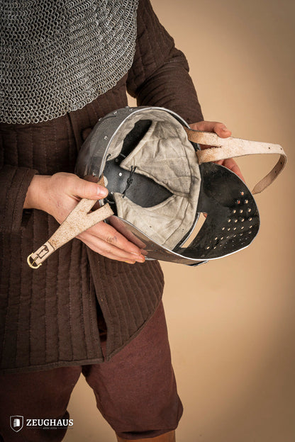 Spangenhelm with Facial 2mm Polished - Which Mark
