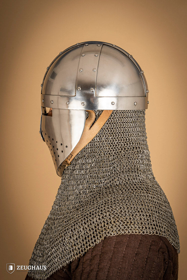 Spangenhelm with Facial 2mm Polished - Which Mark