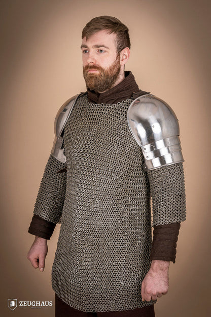 Pauldrons 1460 1,6mm Polished - Which Mark