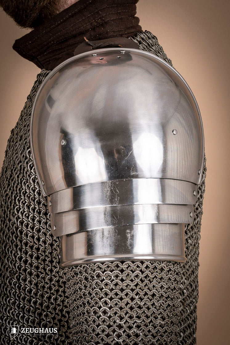 Pauldrons 1460 1,6mm Polished - Which Mark