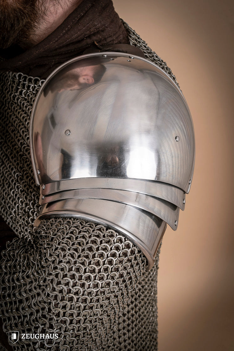 Pauldrons 1460 1,6mm Polished - Which Mark