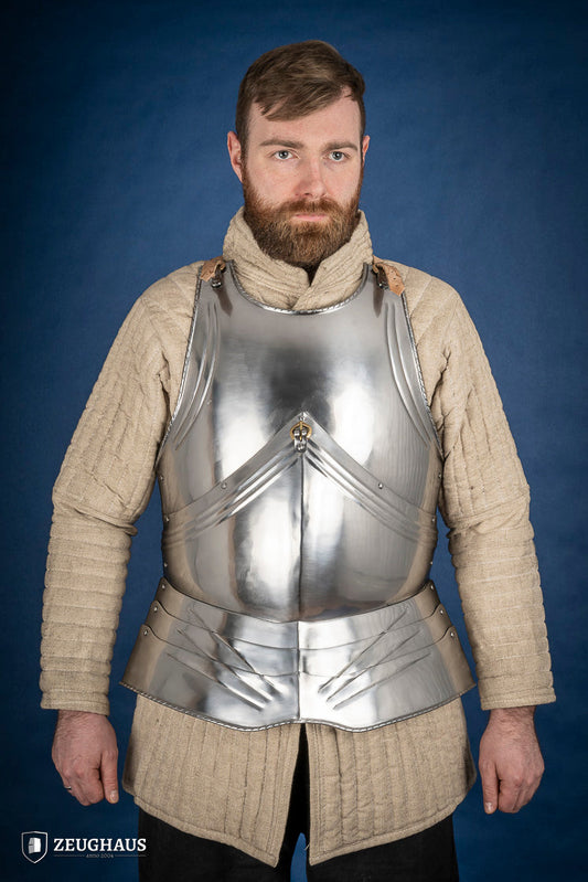 German Breastplate 15th Cent. 1,2mm Polished - Which Mark