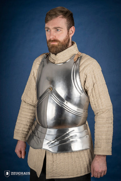 German Breastplate 15th Cent. 1,2mm Polished - Which Mark