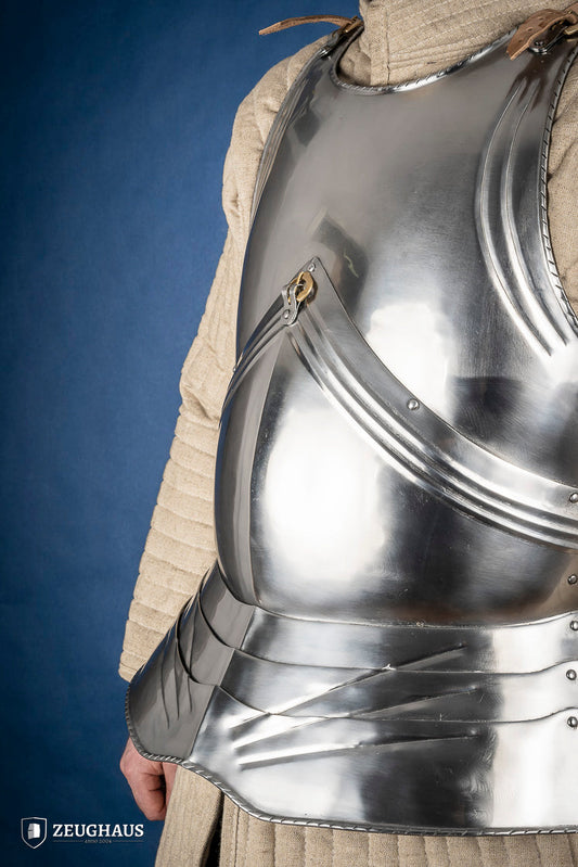 German Breastplate 15th Cent. 1,2mm Polished - Which Mark